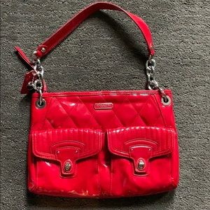 Coach Poppy Liquid Gloss Hippie Purse